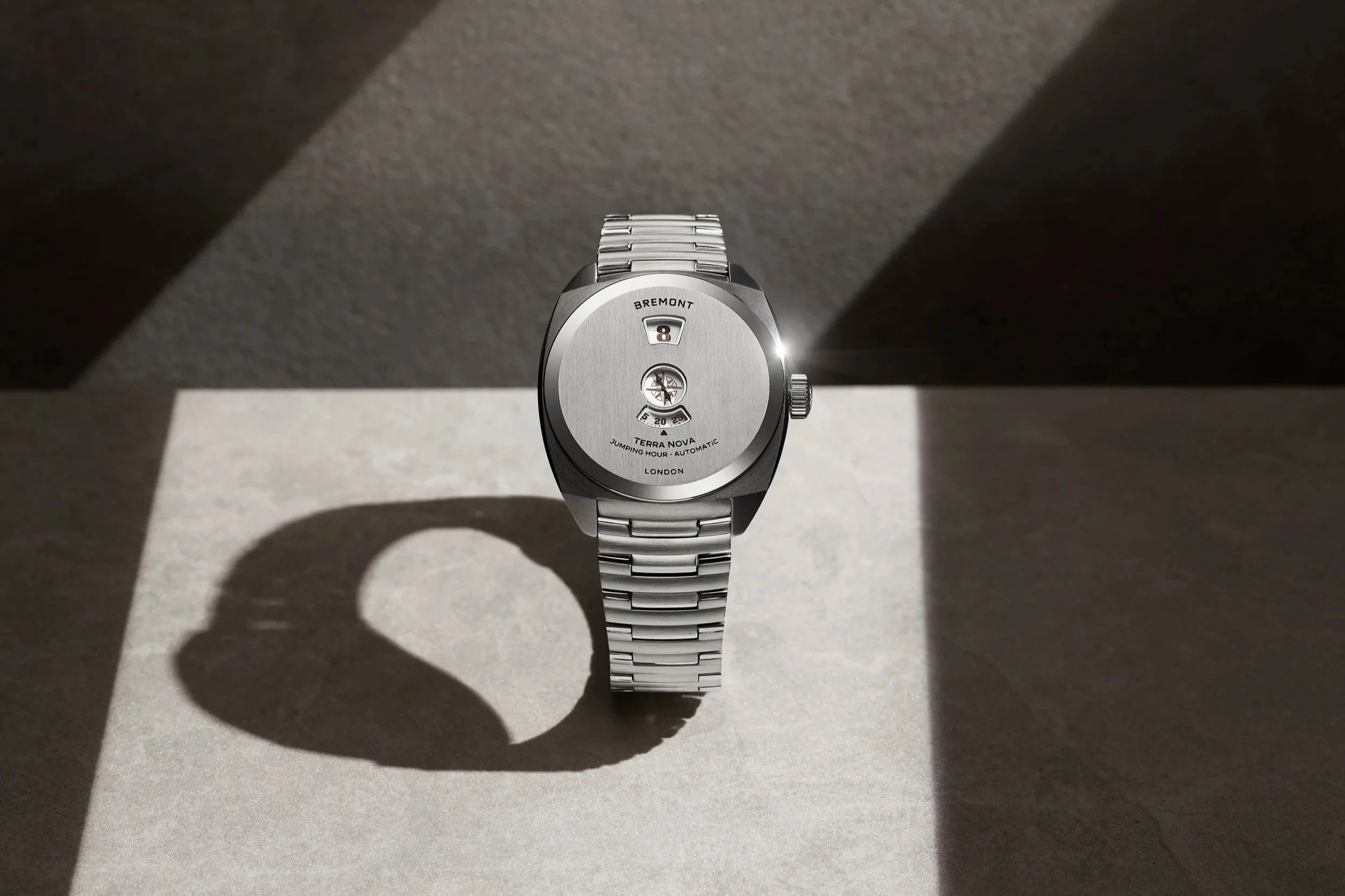 Introducing the Bremont Terra Nova Jumping Hour in Steel